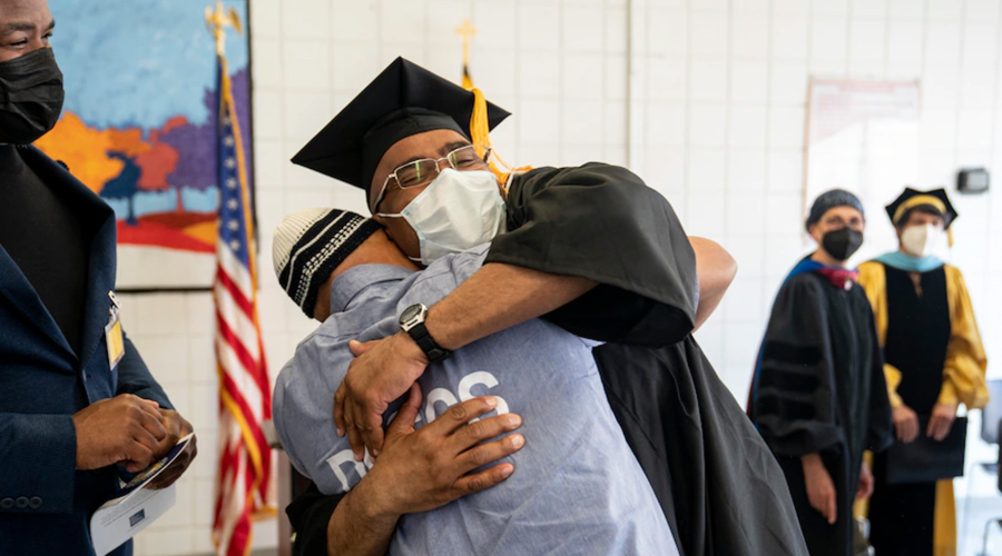 Goucher Prison Education Partnership celebrates graduation inside