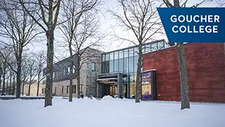 Athenaeum in Winter with snow